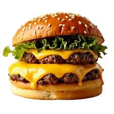 Double Chicken Burger Meal