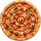 Large BBQ Steak Pizza